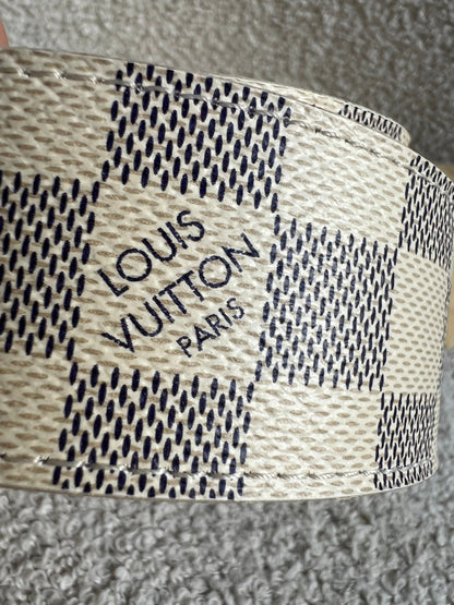 Louis Vuitton Initials Belt Damier Azur Size 85