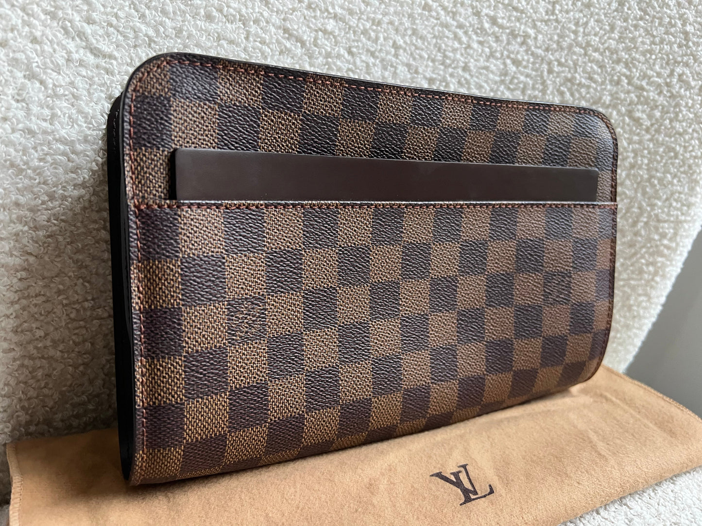 Louis Vuitton St Louis Clutch Damier Ebene