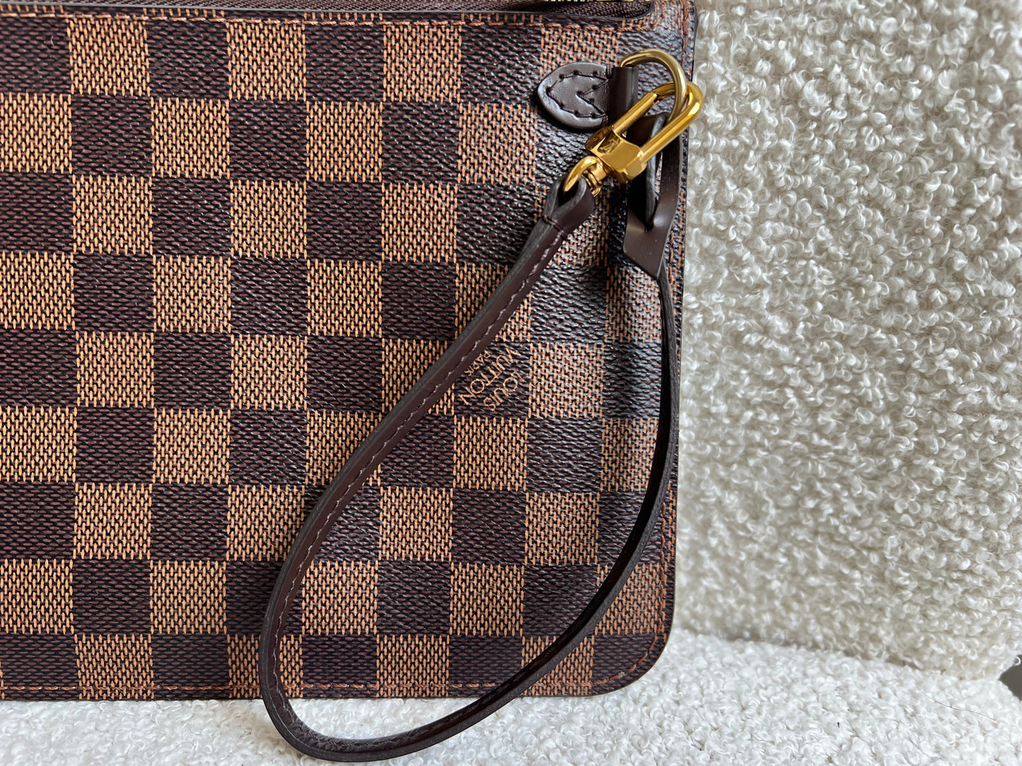 Louis Vuitton Pouch (from Neverfull) in Damier Ebene