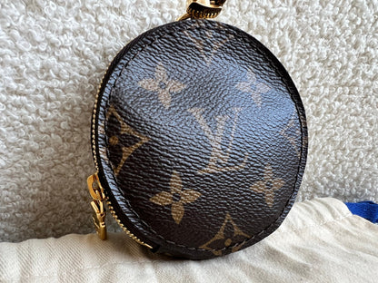 Louis Vuitton Round Coin Purse Monogram