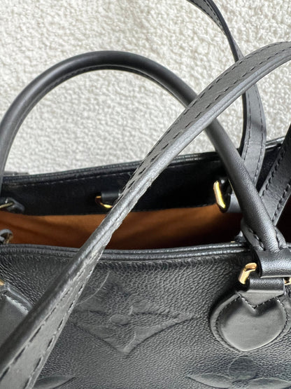 Louis Vuitton On the Go GM Black Empreinte (RRP £2,620)