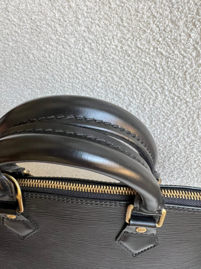 Louis Vuitton Alma PM Black Epi