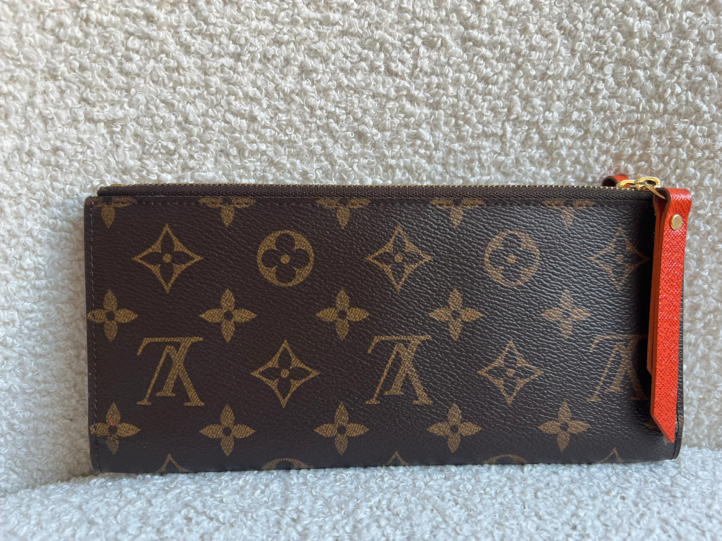 Louis Vuitton Adele Wallet Monogram and Orange