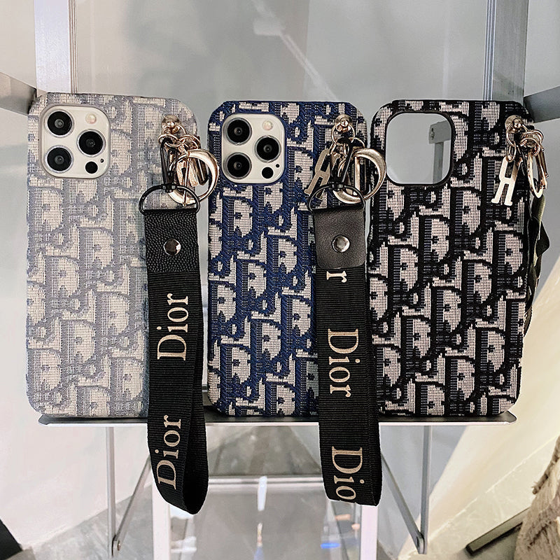 Retro Pattern With Strap iPhone Case