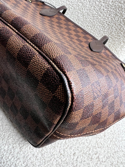 Louis Vuitton Neverfull MM Damier Ebene Cherry Interior (RRP £1,430)