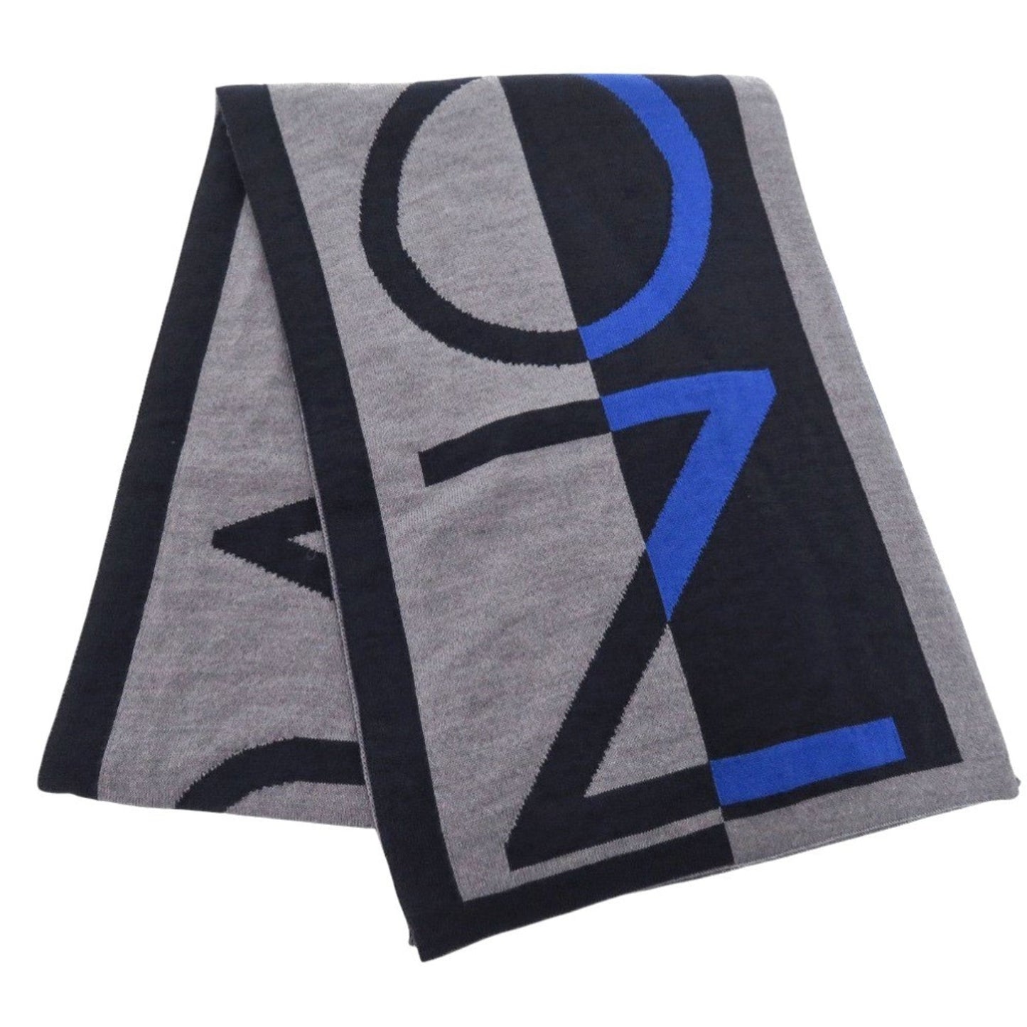 Louis Vuitton  Navy Wool Shawl