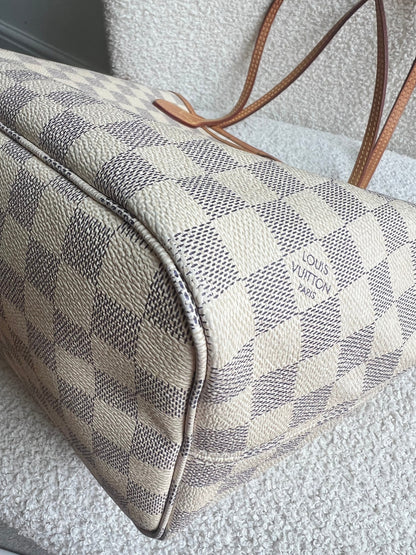 Louis Vuitton Neverfull MM Monogram Damier Azur (RRP £1,470)