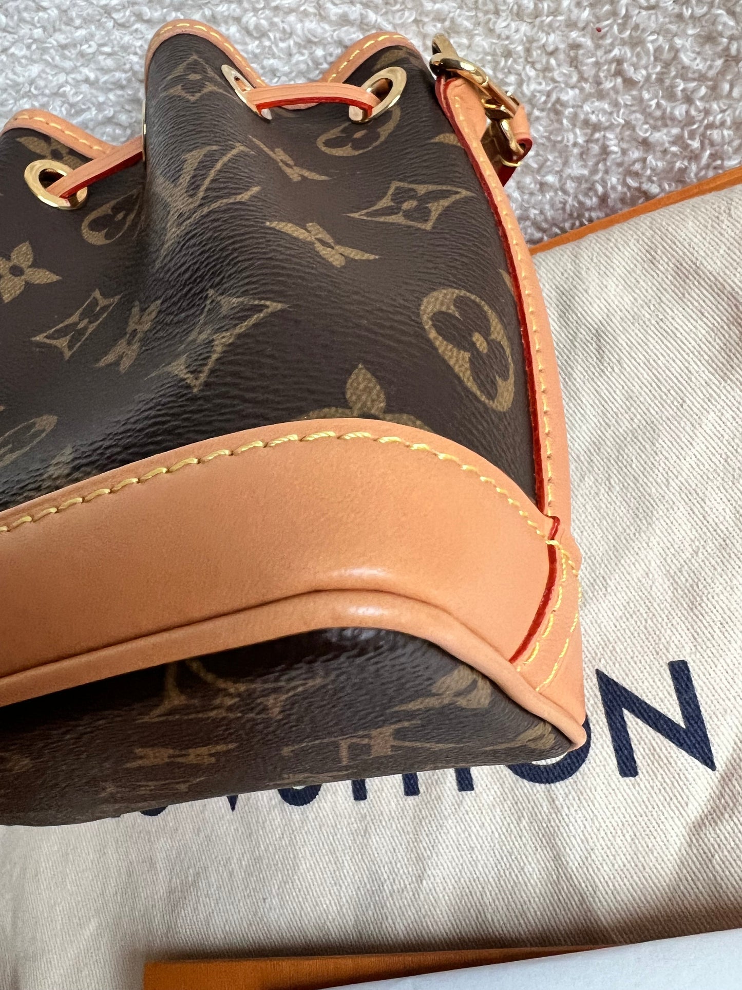 Louis Vuitton Nano Noe Bucket Bag Monogram (RRP £1420)