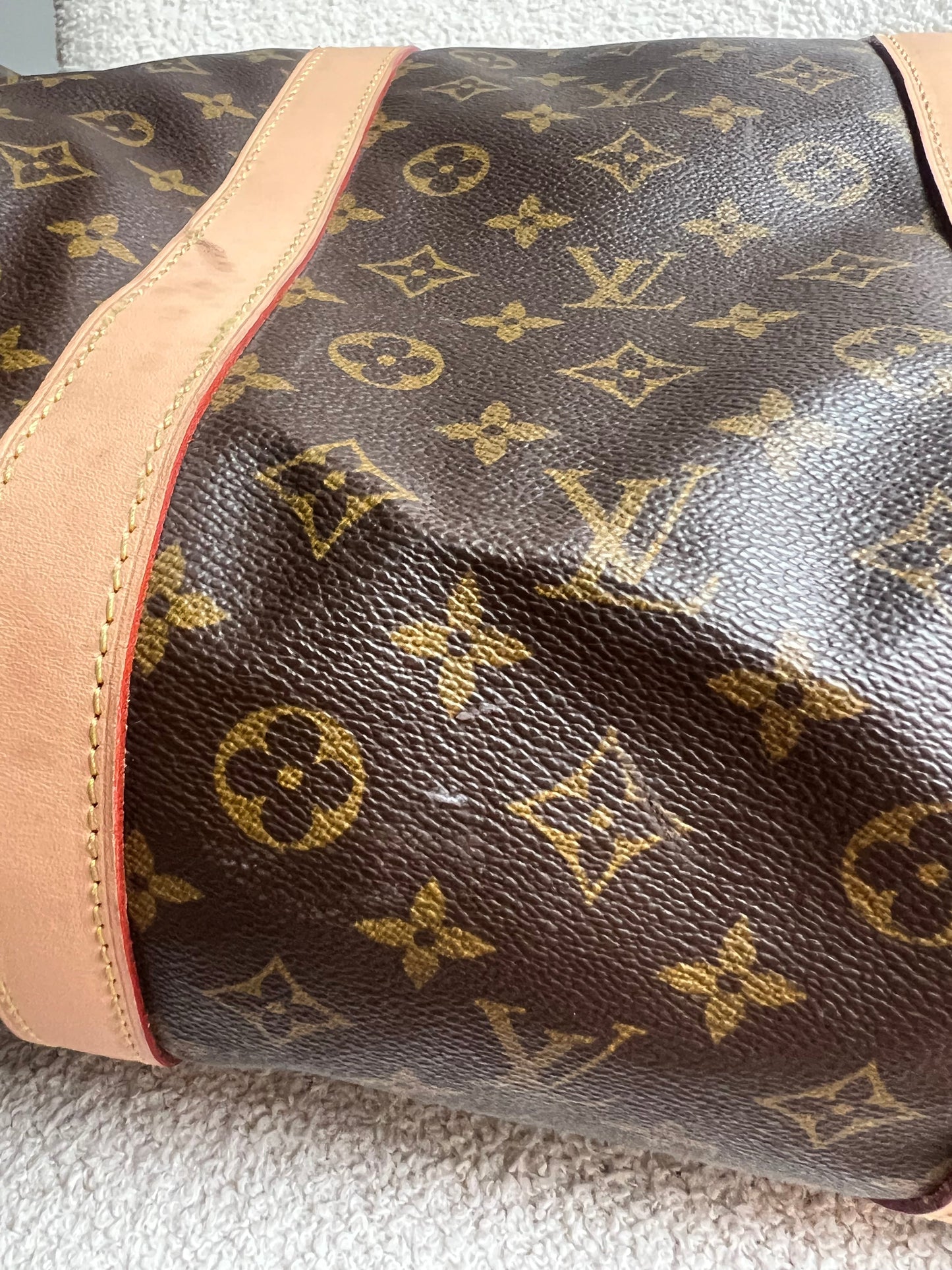 Louis Vuitton Vintage Keepall Bandouliere 60