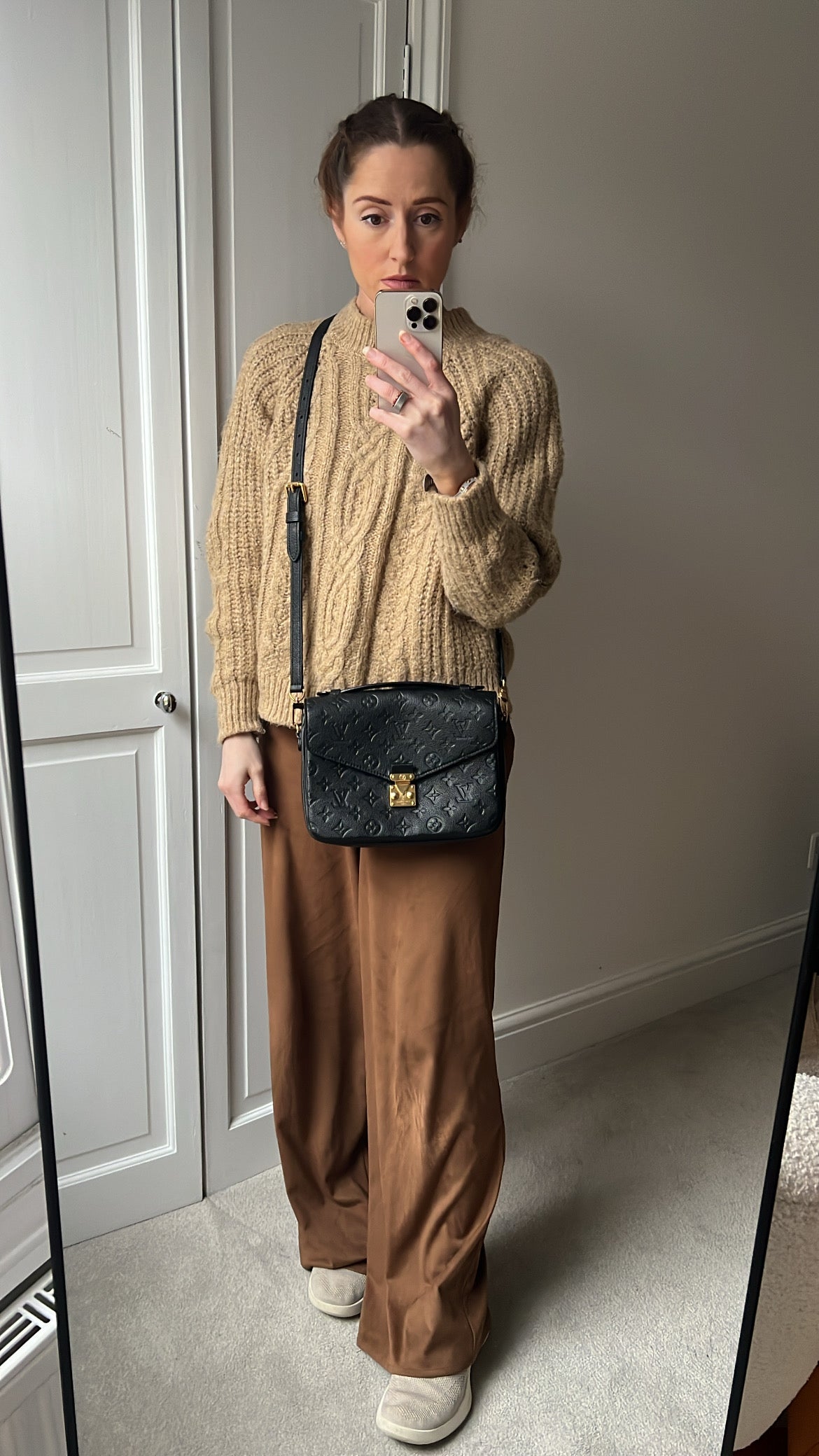 Louis Vuitton Pochette Metis Black Empreinte (RRP £2,200)