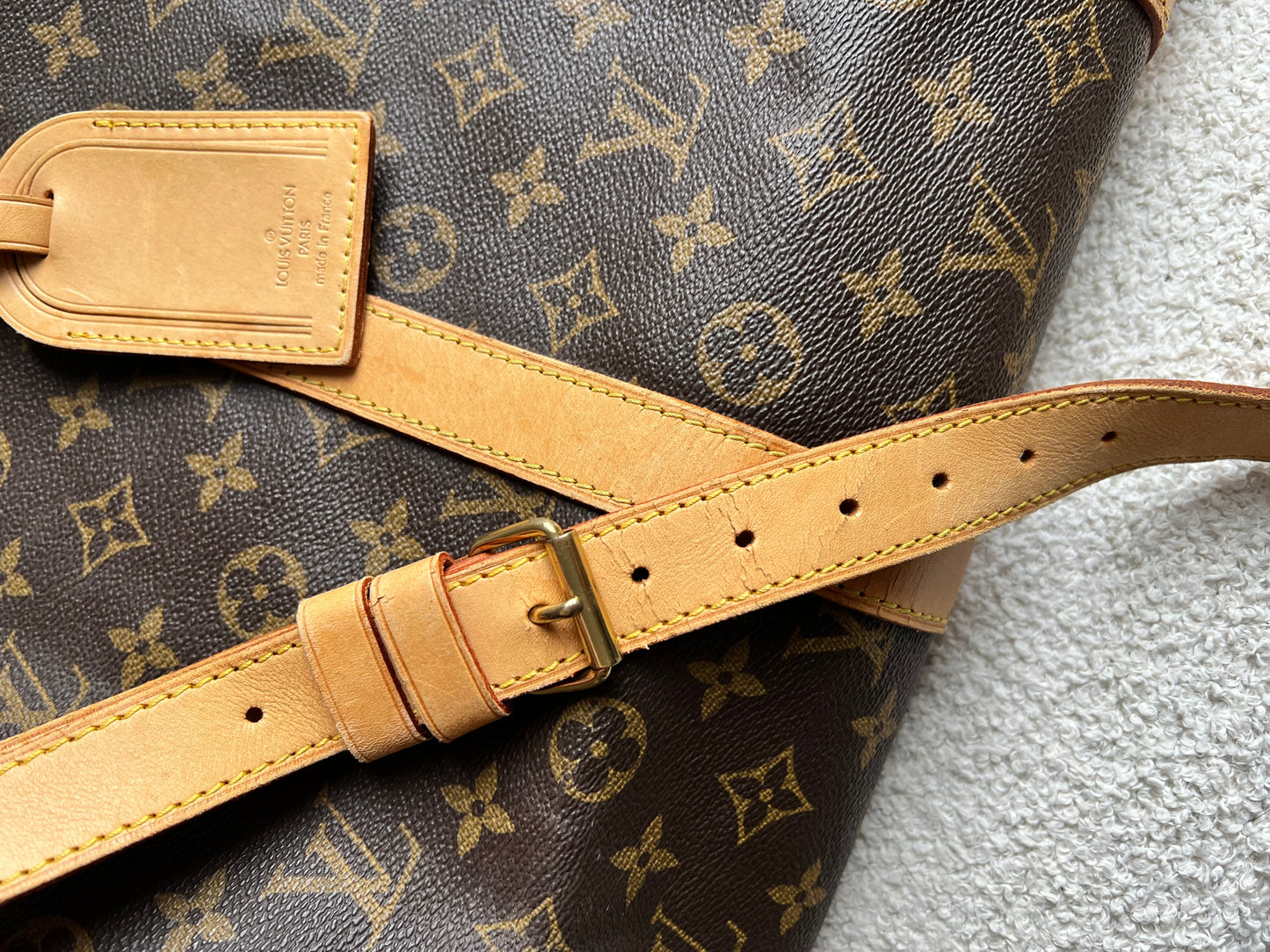 Louis Vuitton Vintage Keepall Bandouliere 55
