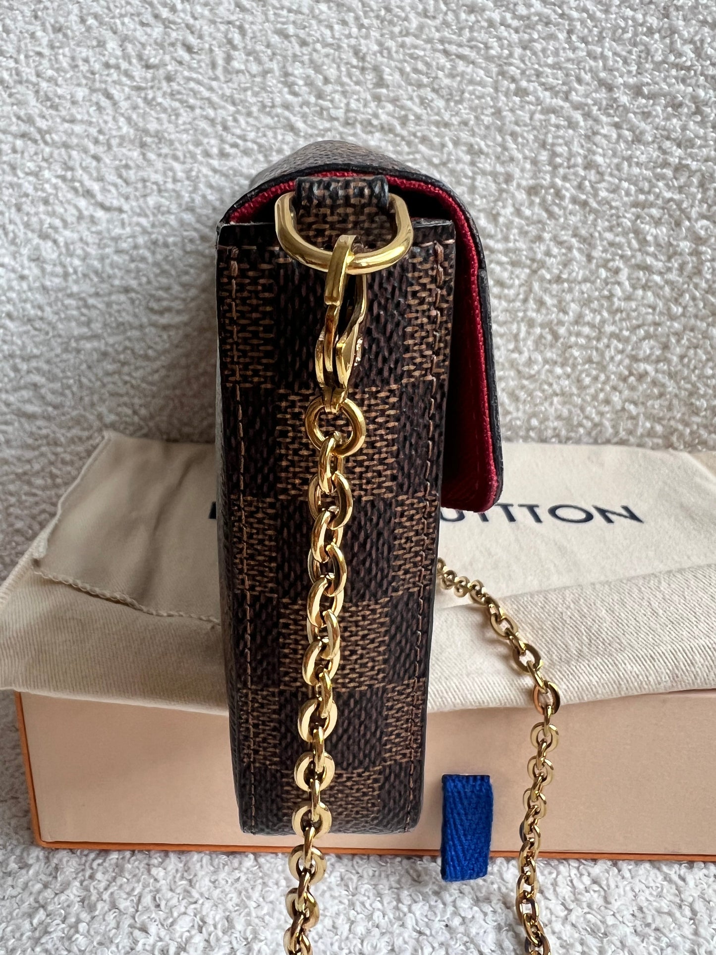 Louis Vuitton Felicie Pochette Damier Ebene (RRP £1110)
