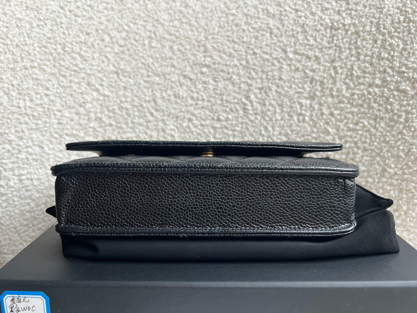 Chanel Black Caviar Wallet on Chain (RRP £2,930)