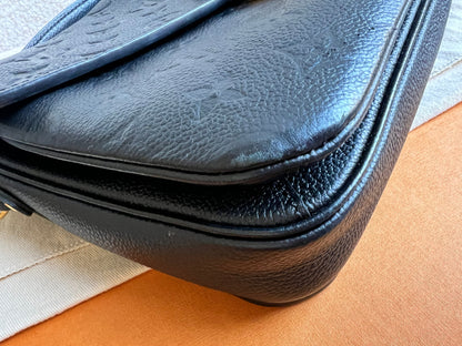 Louis Vuitton Pochette Metis Black Empreinte (RRP £2,200)