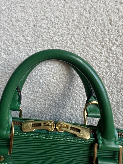 Louis Vuitton Alma PM Green Epi