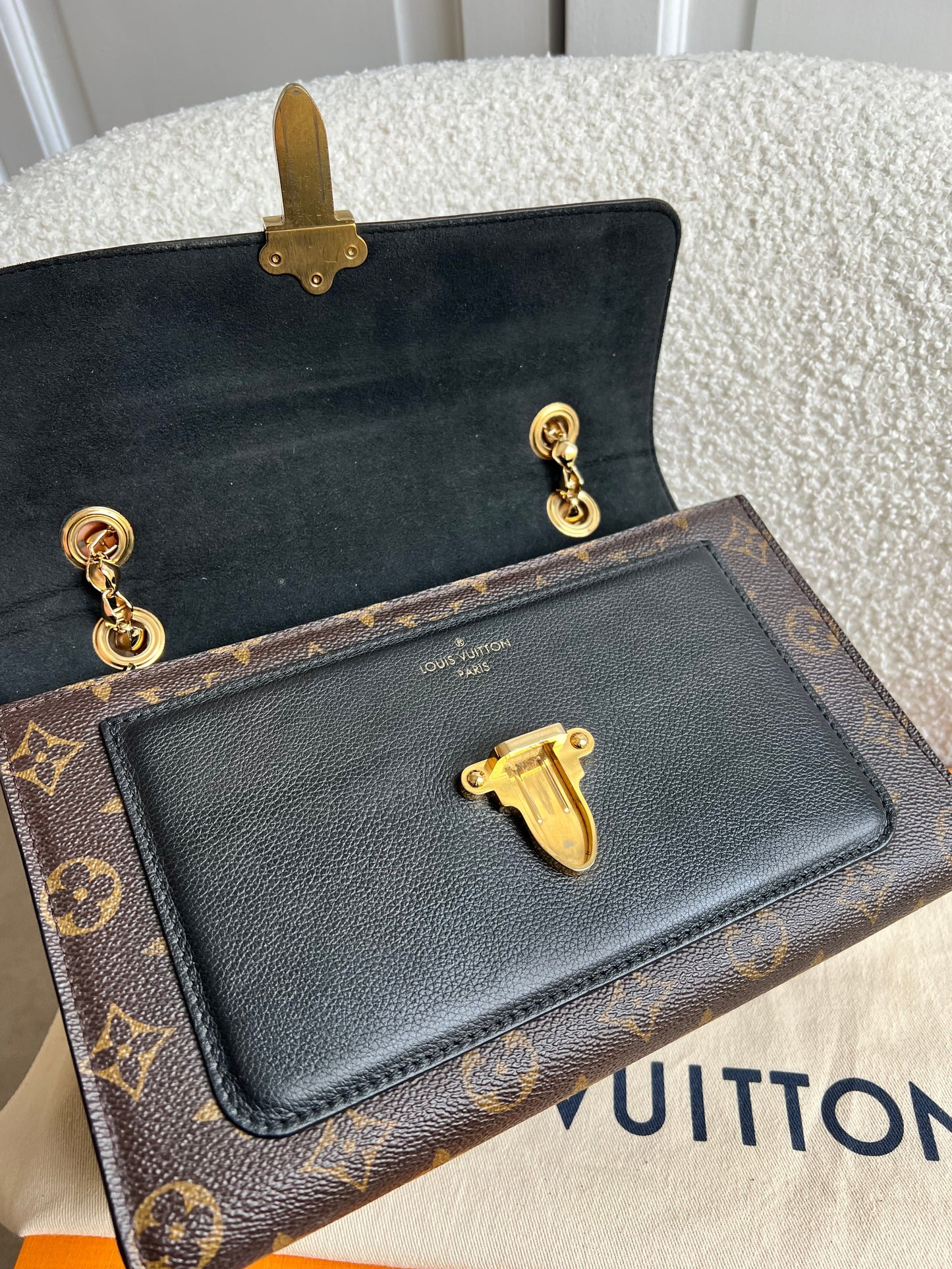 Louis Vuitton Victoire Monogram and Black (RRP £2000)