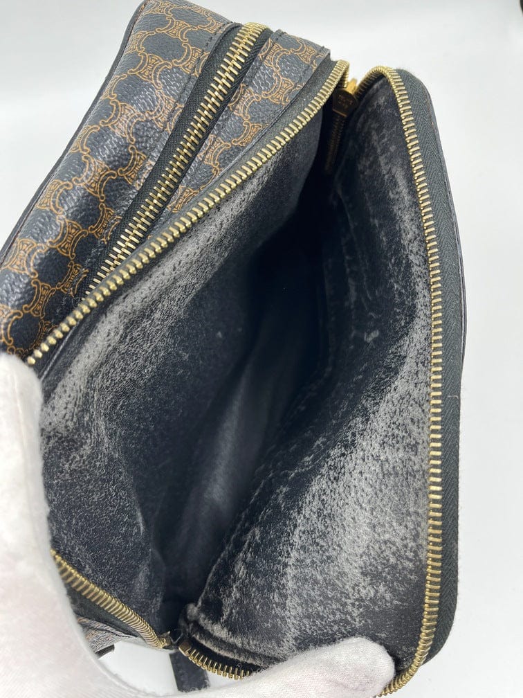 Vintage Celine Triomphe Crossbody Bag