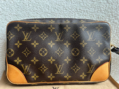 Louis Vuitton Vintage Marly Dragonne Clutch Monogram