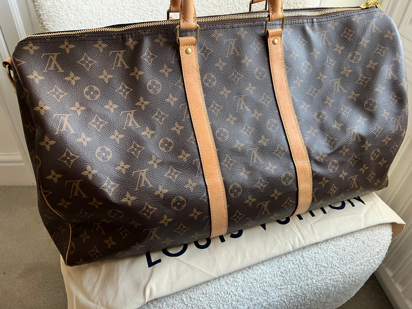Louis Vuitton Keepall Bandouliere 55 Monogram (RRP £2,050)