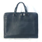 DIOR HOMME Business bag leather black Handbag Tote Bag logo mens