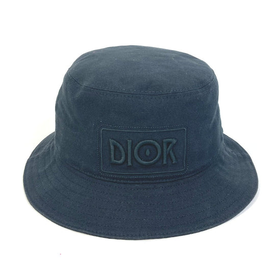 Dior hat 033C906W4511 cotton black Bucket hat hat Women(Unisex) ‚r