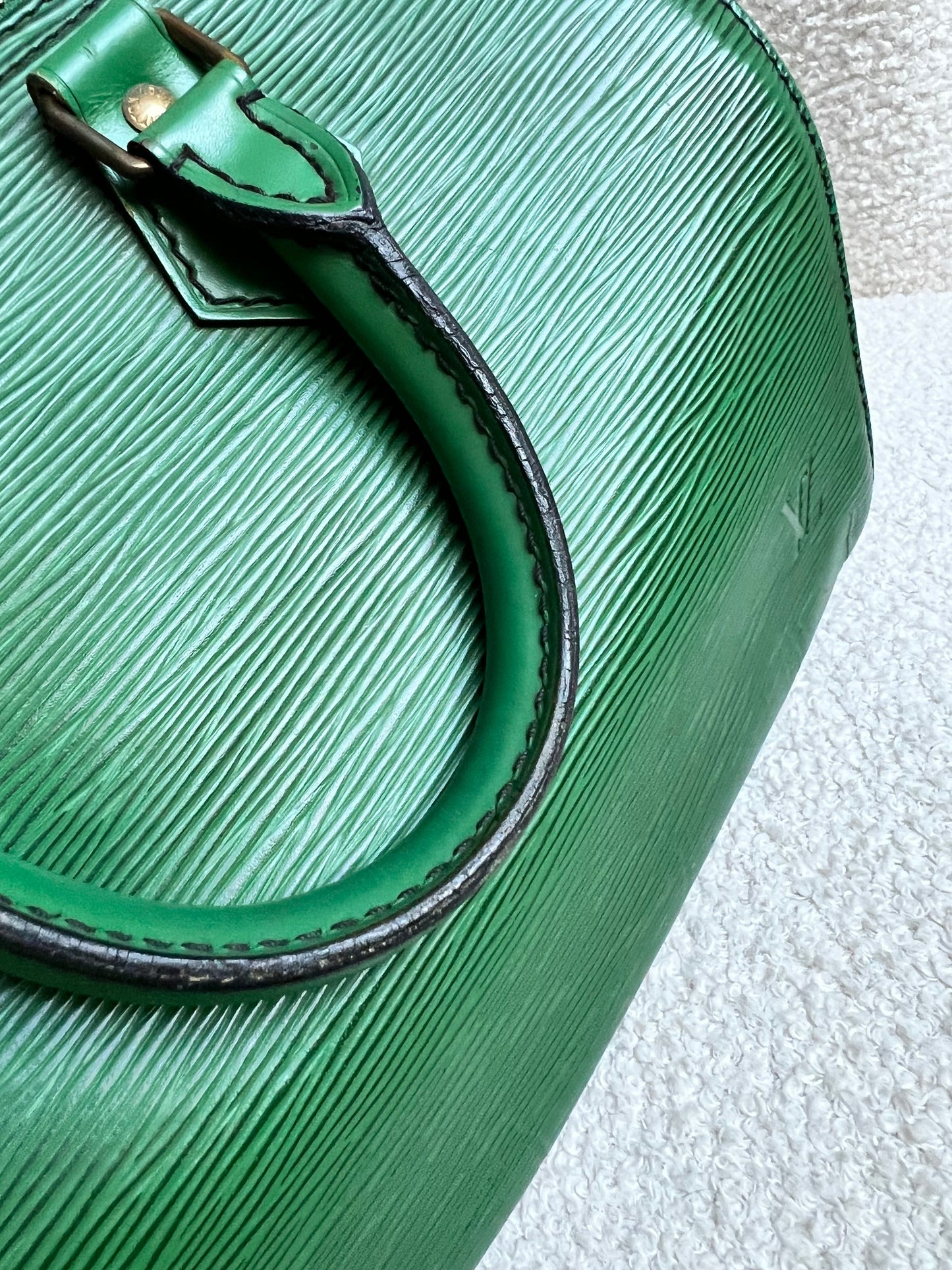 Louis Vuitton Speedy 30 Green Epi