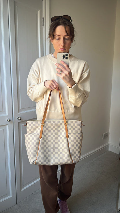 Louis Vuitton Totally MM Damier Azur