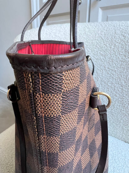 Louis Vuitton Neverfull MM Damier Ebene Cherry Interior (RRP £1,430)