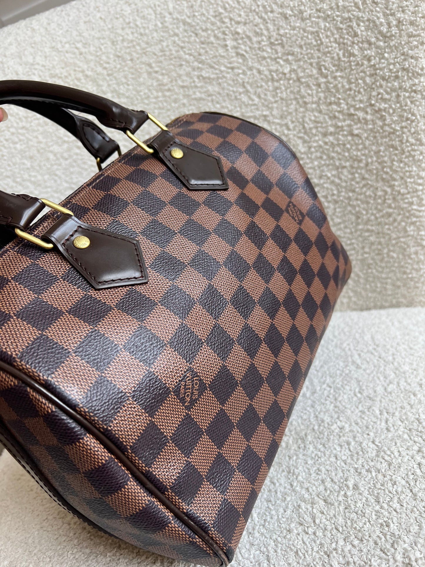 Louis Vuitton Speedy 25 Bandouliere Damier Ebene (RRP £1,440)