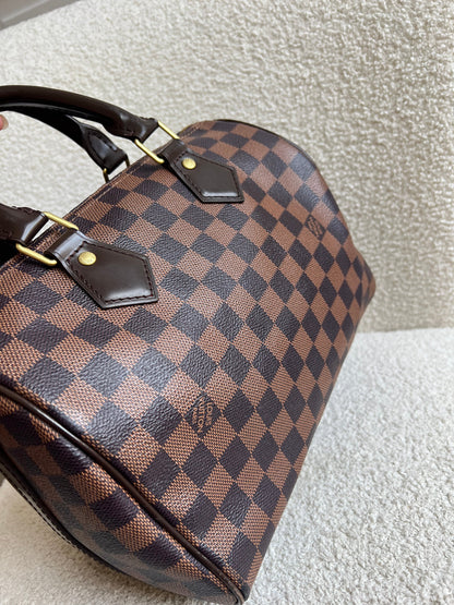 Louis Vuitton Speedy 25 Bandouliere Damier Ebene (RRP £1,440)
