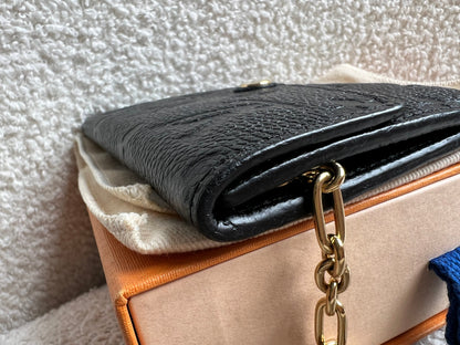Louis Vuitton Key Pouch Black Empreinte