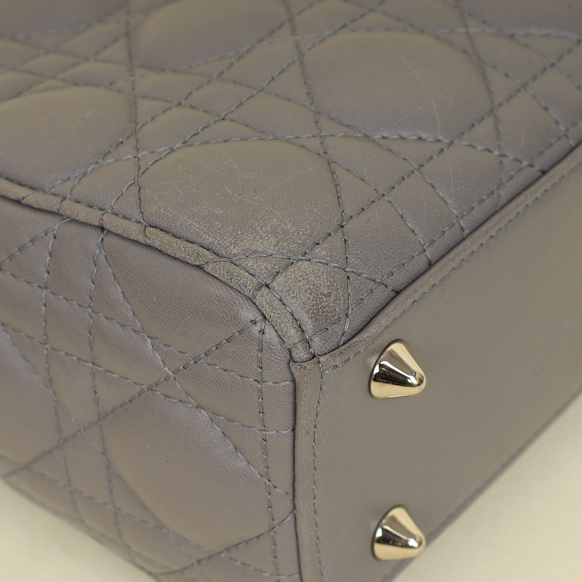 Dior Lady Dior Leather Handbag Style 87