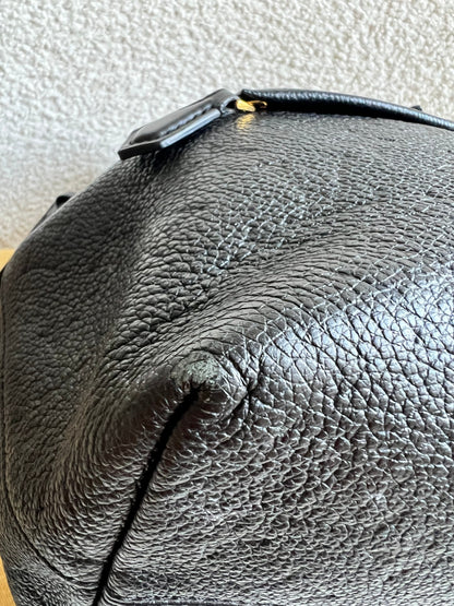 Louis Vuitton Montsouris Backpack Black Empreinte