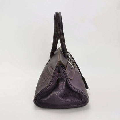 Hermes Shoulder Birkin 42 Hss Special Order Togo Cassis Violet Anemone Interior Hardware 2009