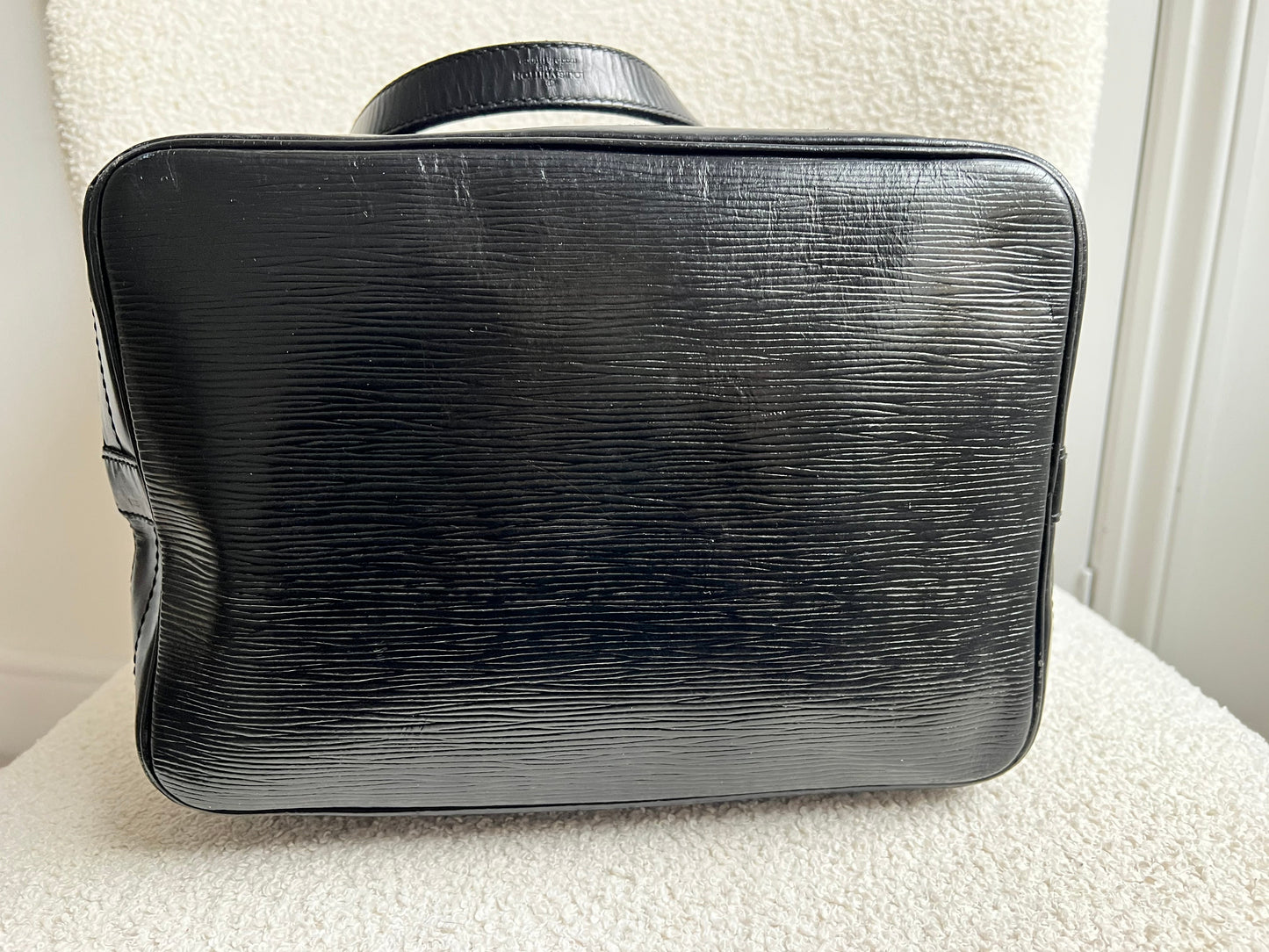 Louis Vuitton Black Epi Noe GM
