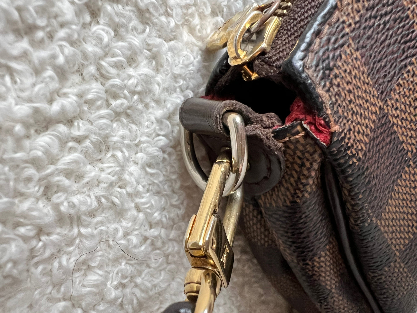 Louis Vuitton Eva Clutch Damier Ebene
