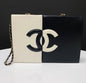 Chanel 21Ss Black And White Evening Bag