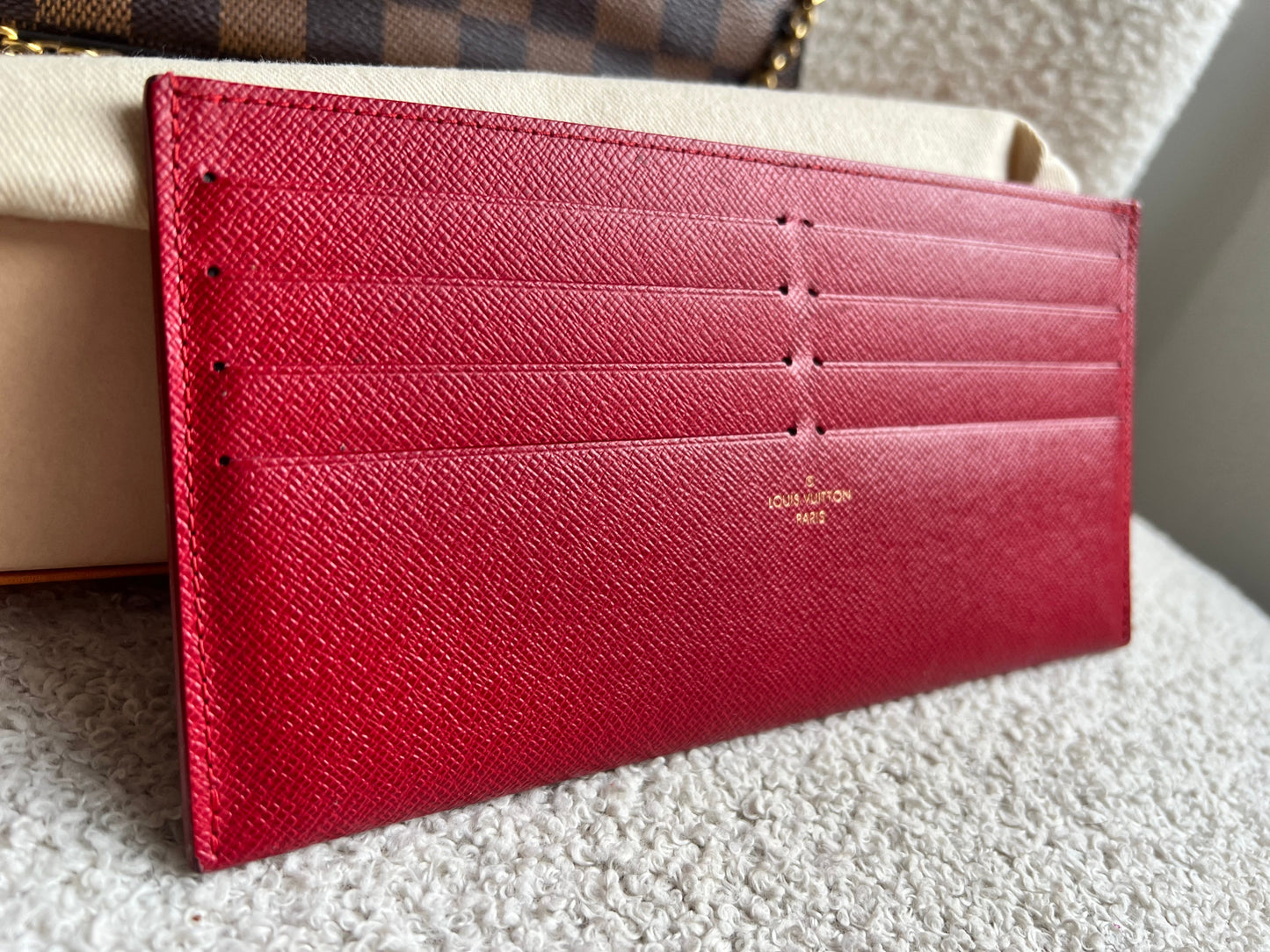 Louis Vuitton Felicie Pochette Damier Ebene (RRP £1110)