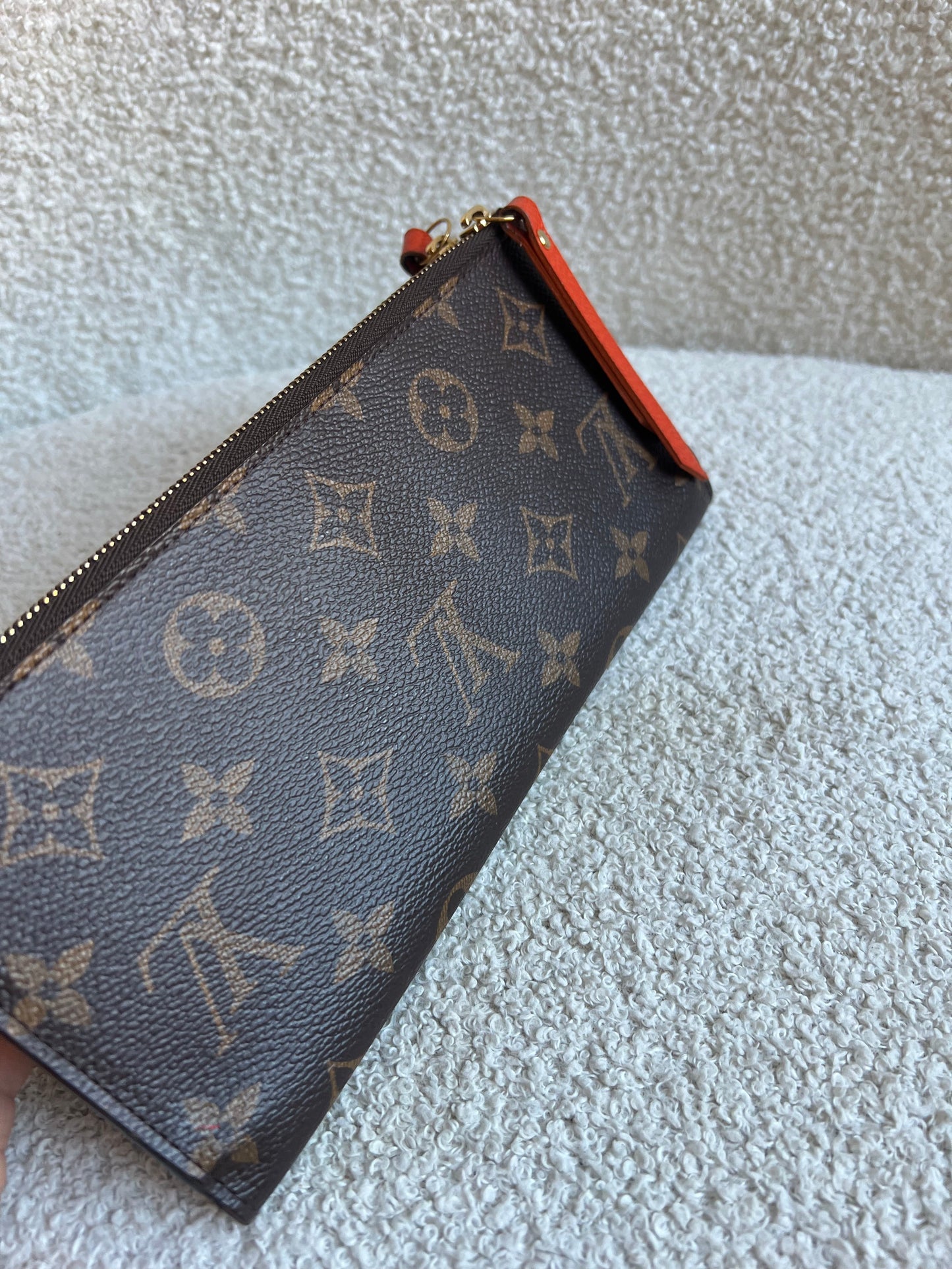 Louis Vuitton Adele Wallet Monogram and Orange