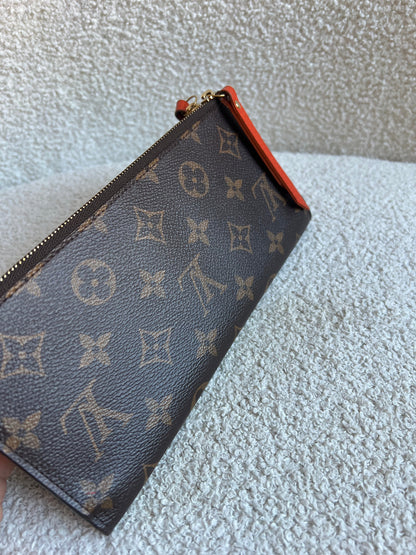 Louis Vuitton Adele Wallet Monogram and Orange