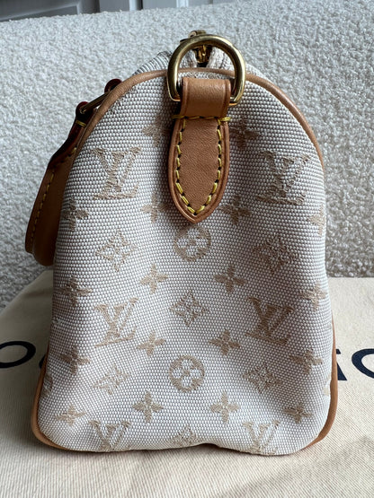 Louis Vuitton Speedy Bandouliere 20 Mastic Cream (£2420)