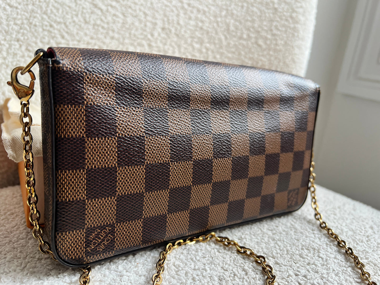 Louis Vuitton Felicie Pochette Damier Ebene (RRP £1110)