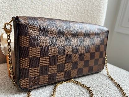 Louis Vuitton Felicie Pochette Damier Ebene (RRP £1110)