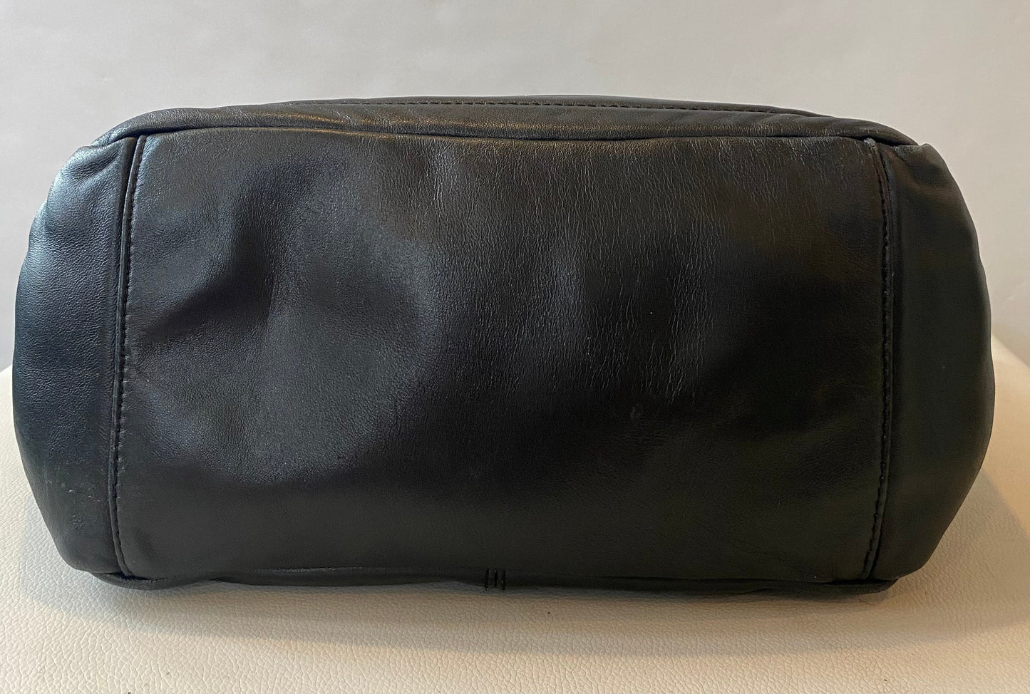 VIA SPIGA Black Leather Shoulder Bag/ Crossbody
