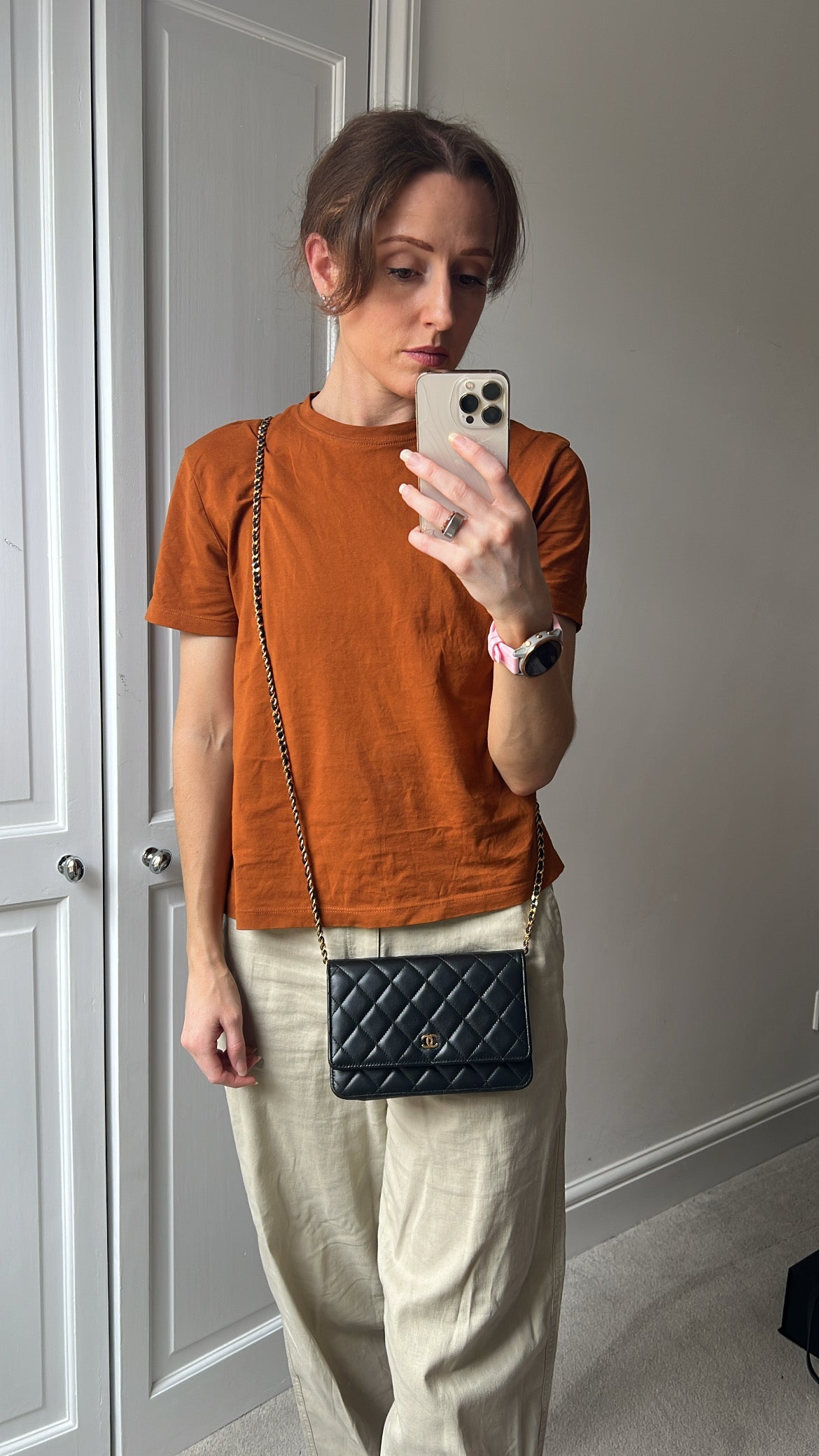 Chanel Wallet on Chain in Black Lambskin Gold Hardware (RRP £2,930)
