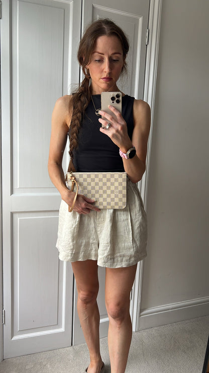 Louis Vuitton Pouch (from Neverfull) in Damier Azur
