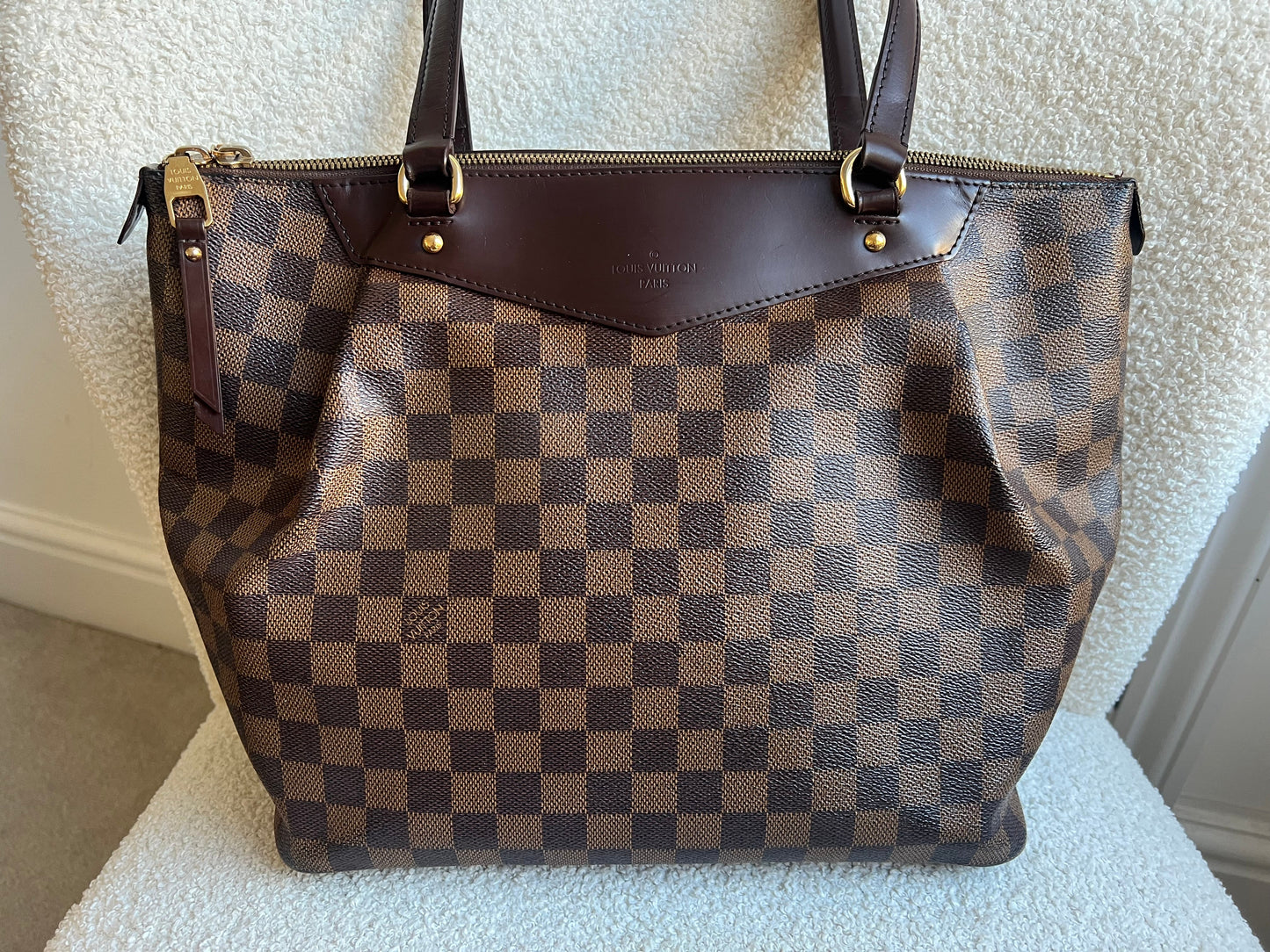 Louis Vuitton Westminster MM Tote Damier Ebene