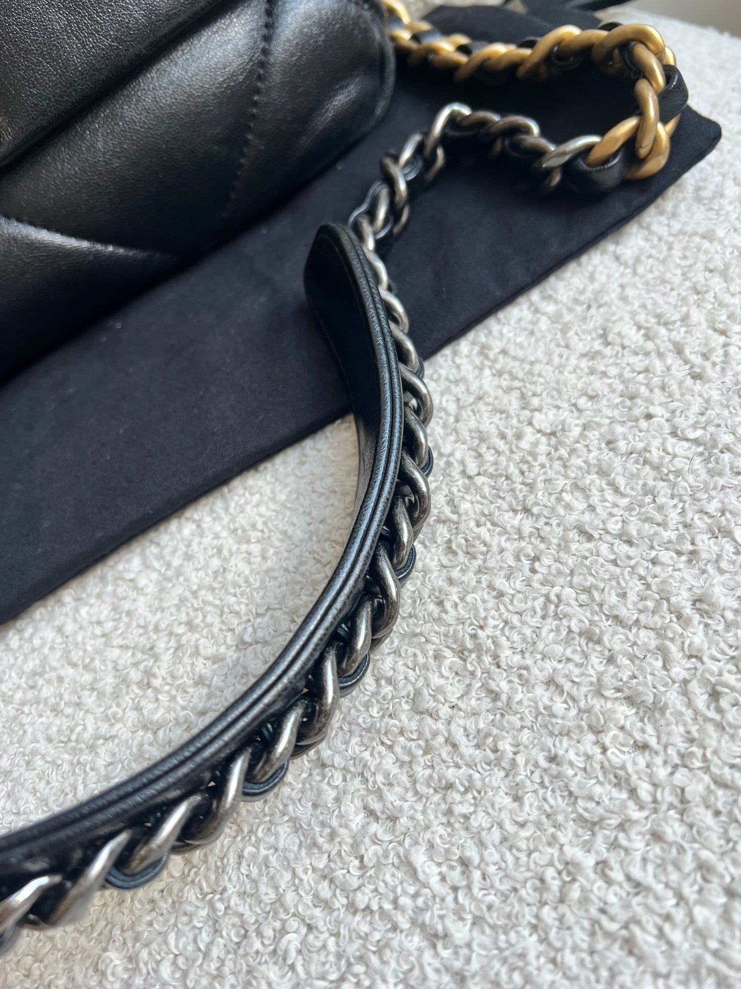 Chanel Small 19 in Black Lambskin (RRP £5,590)