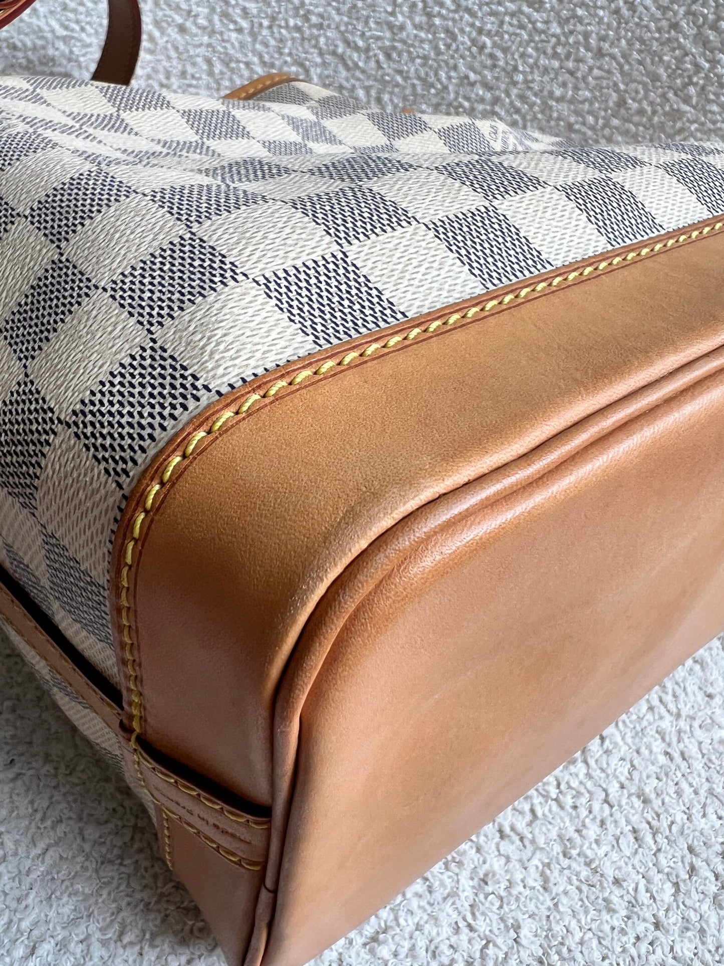 Louis Vuitton Petit Noe Bucket Bag Damier Azur (RRP £1,490)