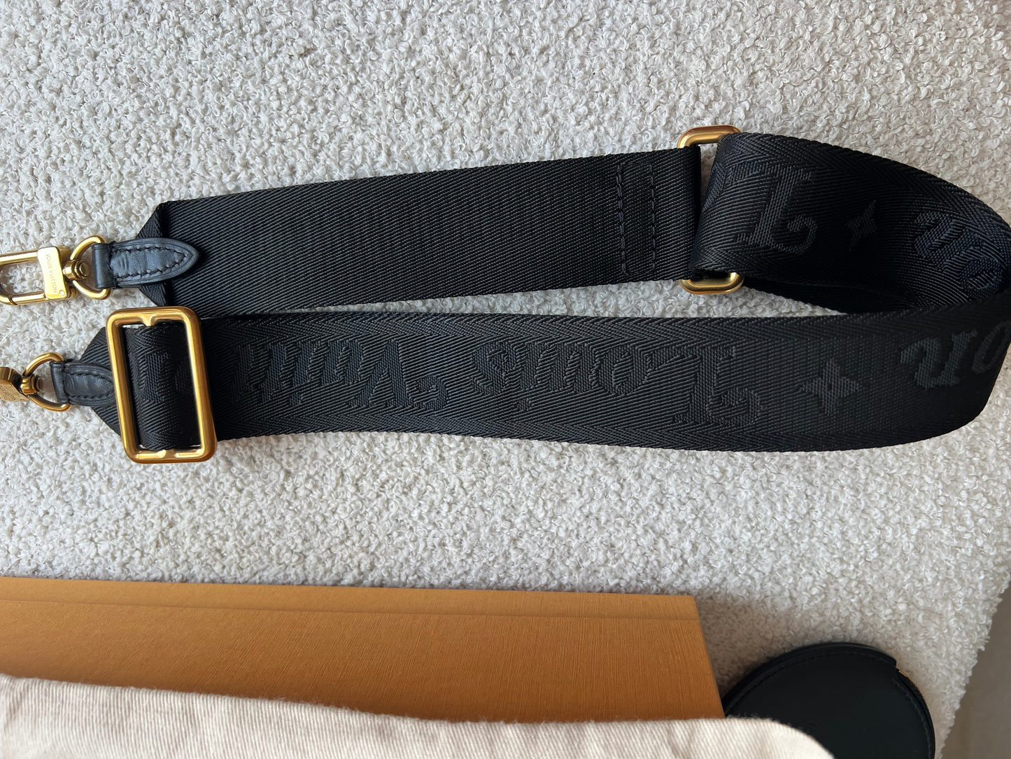 Louis Vuitton Black New Wave Multi Pochette (RRP £2070)